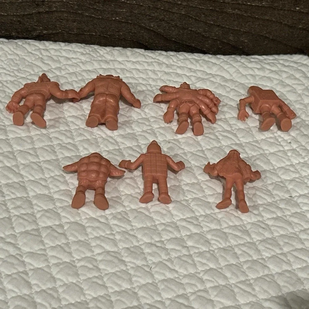 Kinkeshi Muscle Men‎ Rare Kinnikuman Bandai Soft Rubber Japan VTG